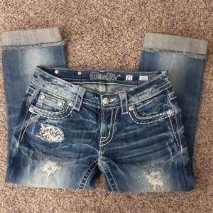 Miss Me Distressed Crops